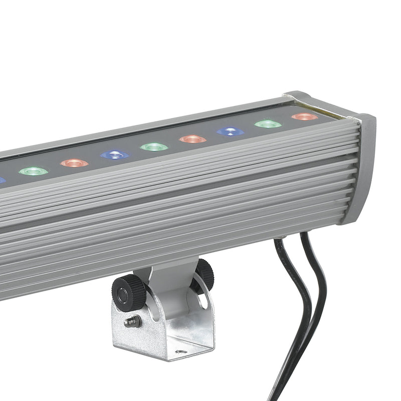 Proiettore Barra Giochi di Luce Alluminio Tenuta Stagna Led 36 watt Luce RGB Intec LED-WALLWASHER-18-3