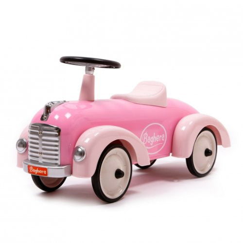 sconto Baghera Speedster Pink Vintage Rennauto für Kinder
