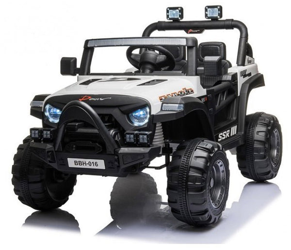 Elektroauto für Kinder 12V Offroad Kinderwagen Weiß prezzo