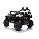 Macchina Elettrica per Bambini 12V Fuoristrada Baby Buggy Bianca-3