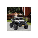 Macchina Elettrica per Bambini 12V Fuoristrada Baby Buggy Bianca-9