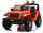 Elektroauto für Kinder 12V Mp4 2 Sitze Jeep Wrangler Rubicon Orange