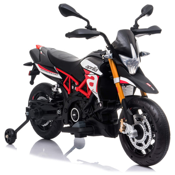 online Elektromotorrad für Kinder 12V Aprilia Dorsoduro Rot