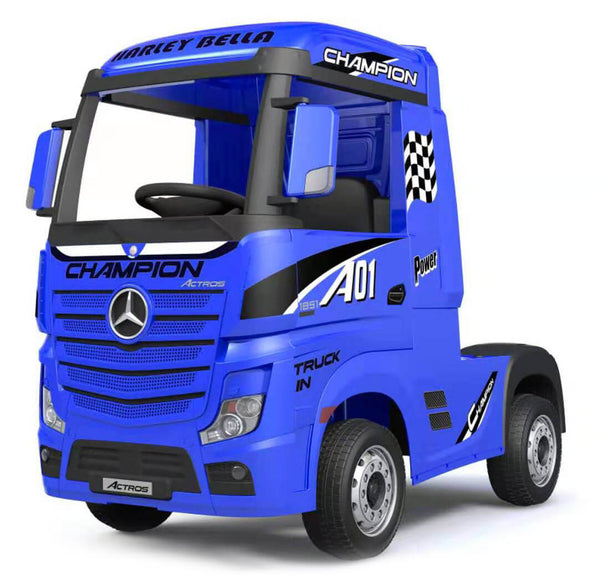 acquista Elektro-LKW LKW für Kinder 12V Mercedes Actros Blau