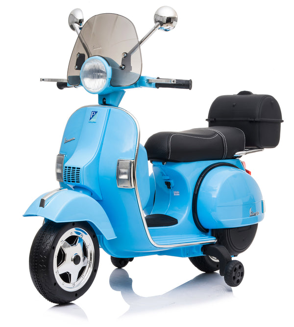 Piaggio Vespa PX150 Full Electric 12V für Kinder Blau online