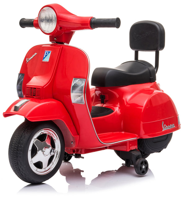 Piaggio Mini Vespa PX150 Elektro 6V für Kinder Rot acquista
