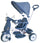 Dreirad-Kinderwagen mit umkehrbarem Kindersitz Kid Go Blue