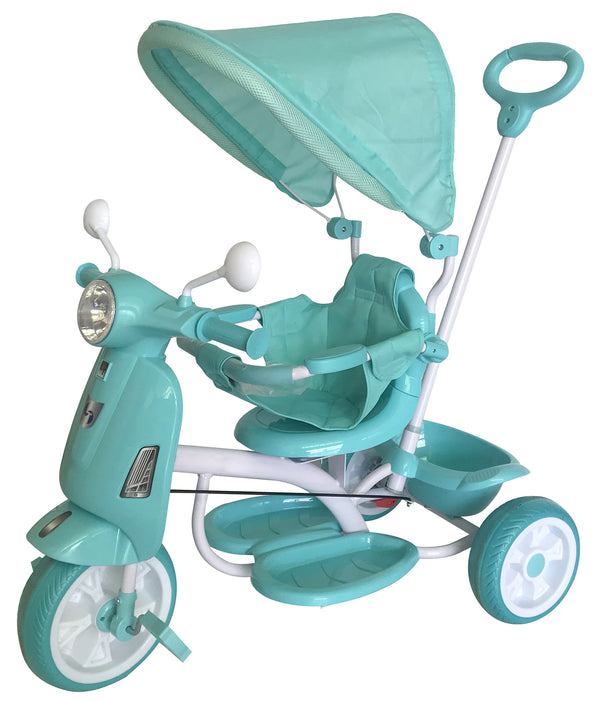 Dreirad-Kinderwagen mit umkehrbarem Kindersitz Kid Go Green sconto