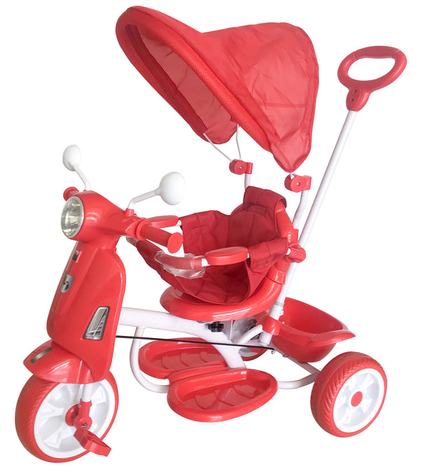 prezzo Dreirad-Kinderwagen mit umkehrbarem Kindersitz Kid Go Red