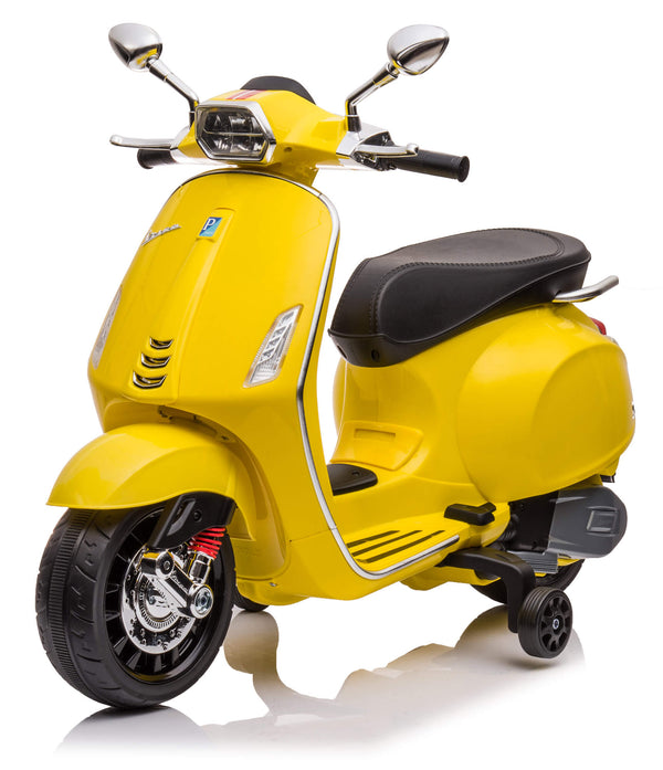 sconto Piaggio Vespa Sprint 12V für Kinder Gelb