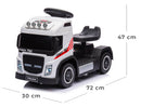 Camion Elettrico per Bambini 6V Small Truck Bianca-6