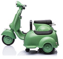 Piaggio Vespa con Sidecar Small Elettrica 6V per Bambini Verde-2