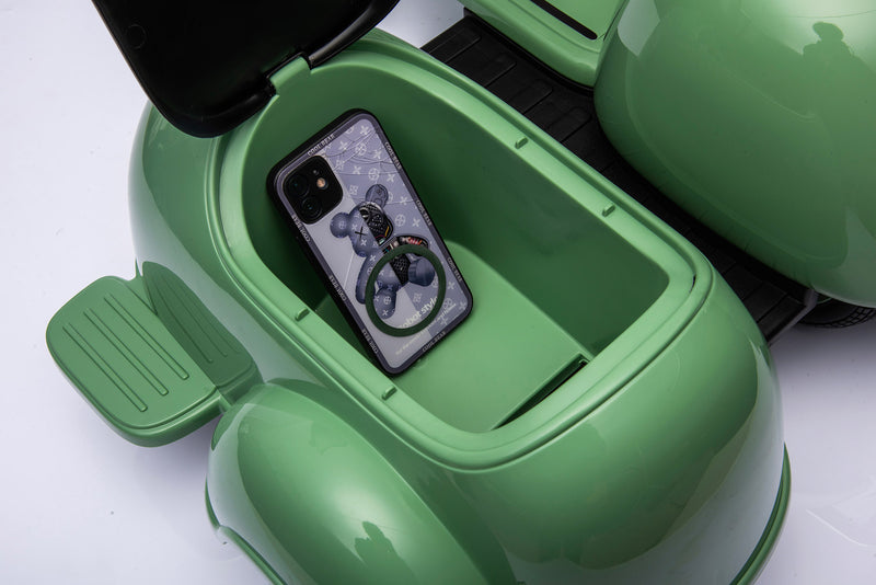 Piaggio Vespa con Sidecar Small Elettrica 6V per Bambini Verde-9