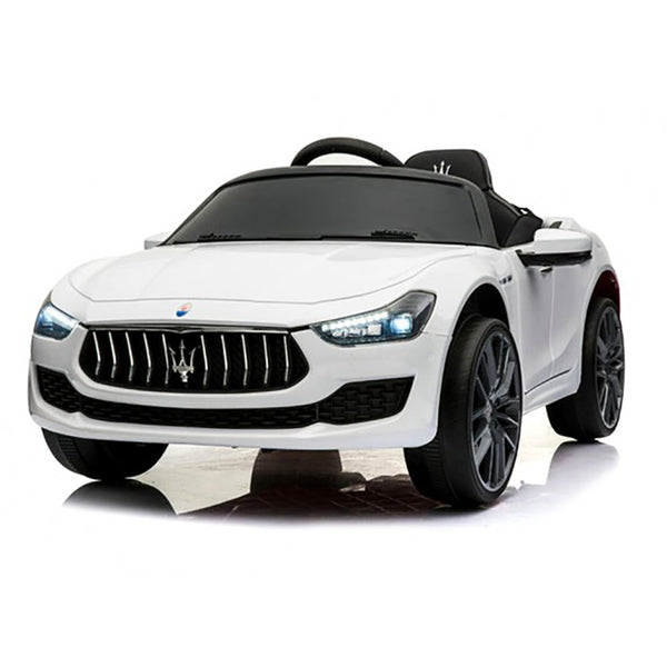 sconto Elektroauto für Kinder 12V Maserati Ghibli Weiß
