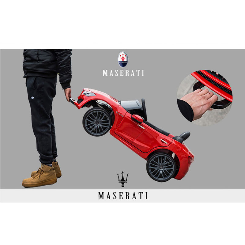 Macchina Elettrica per Bambini 12V Maserati Ghibli Nera-9
