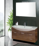 Mobile da Bagno Sospeso 108cm Mazzoni Manhattan Noce Scuro Frassinato-1
