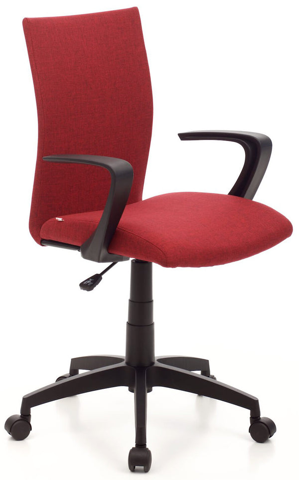 Operativer Bürostuhl aus rotem Milano-Stoff acquista