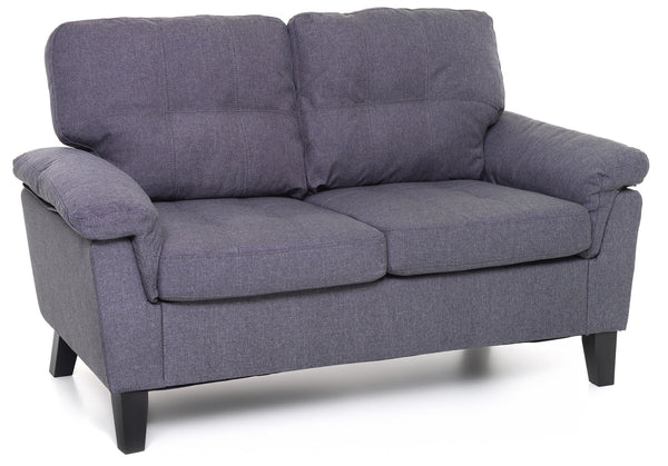 prezzo 2-Sitzer-Sofa 145 x 78 x 95 cm in blauem Stoff