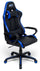 Ergonomischer Gaming-Stuhl 63 x 63 x 126 cm in schwarzem und blauem Kunstleder
