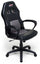 Ergonomischer Gaming-Stuhl 62 x 60 x 113 cm in schwarzem und grauem Kunstleder