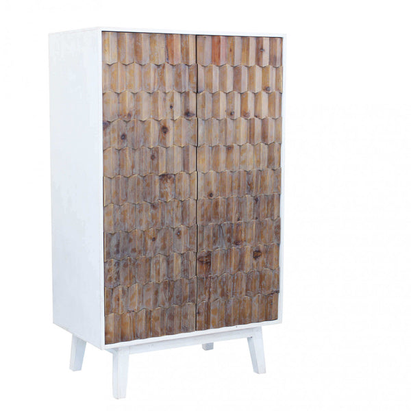 acquista Amias Schrank 90x50x150 h cm in White Wood