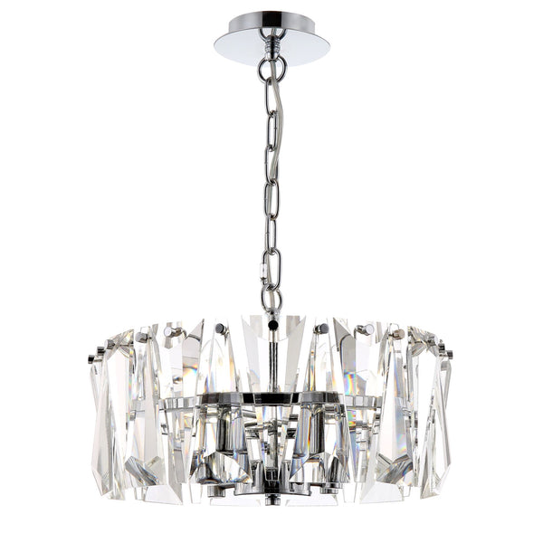 Moderne Pendelleuchte aus Puntes Chrome Metal acquista