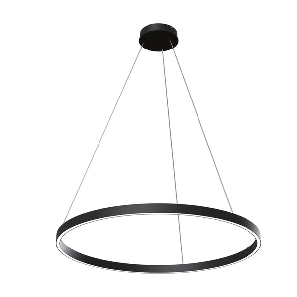Moderne Pendelleuchte aus Black Rim Aluminium online