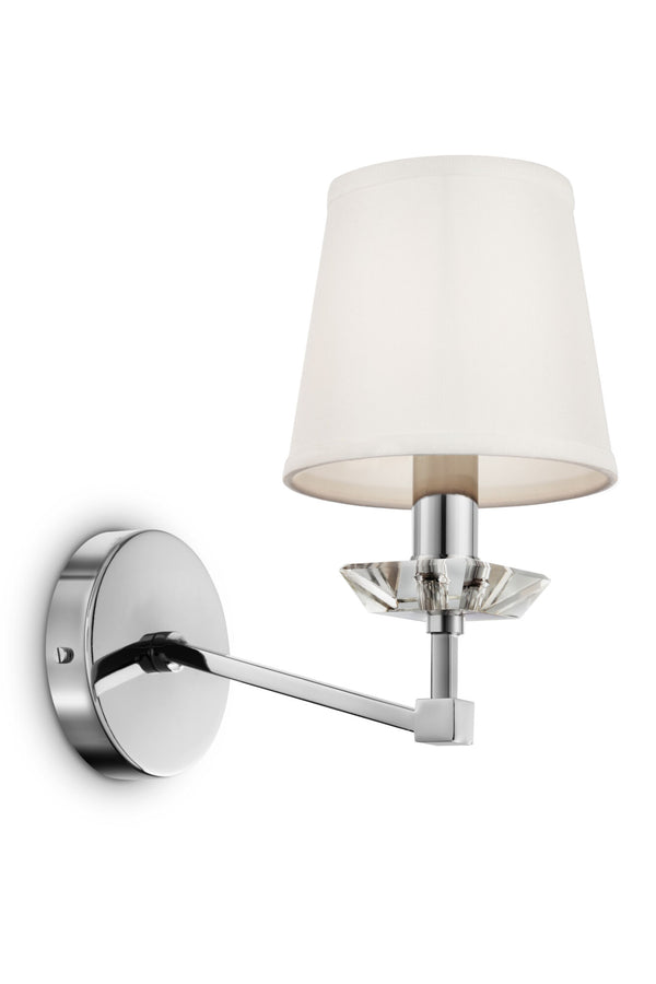 Neoklassizistische Wandlampe aus Metall Beira Nickel acquista
