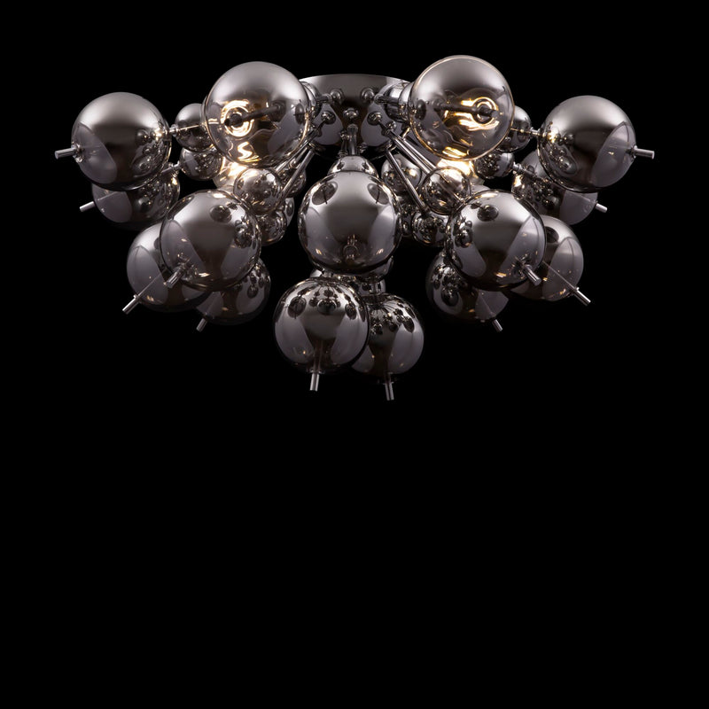Plafoniera Modern in Metallo Bolla Cromo-2
