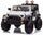 Elektroauto für Kinder 2 Sitze Maxi Offroad 12V Happy Kids Weiß