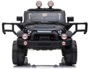 Macchina Elettrica per Bambini 2 Posti Maxi Fuoristrada 12V Happy Kids Nera-7
