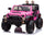 Elektroauto für Kinder 2 Sitze Maxi Offroad 12V Happy Kids Pink