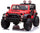 Elektroauto für Kinder 2 Sitze Maxi Geländewagen 12V Happy Kids Rot