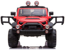 Macchina Elettrica per Bambini 2 Posti Maxi Fuoristrada 12V Happy Kids Rossa-5