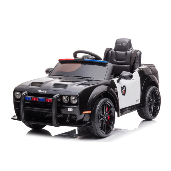 Macchina Elettrica della Polizia per Bambini 12V Dodge SRT Police Nera prezzo