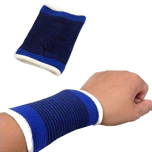 Set mit 2 elastischen Bändern Handgelenkbandage Sportschutz Anti-Quetschband prezzo