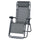 Grey Zero Gravity Reclining Folding Lounge Chair