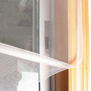 Zanzariera per finestra 150x180 cm Tenda Antinsetti a rete con velcro-5