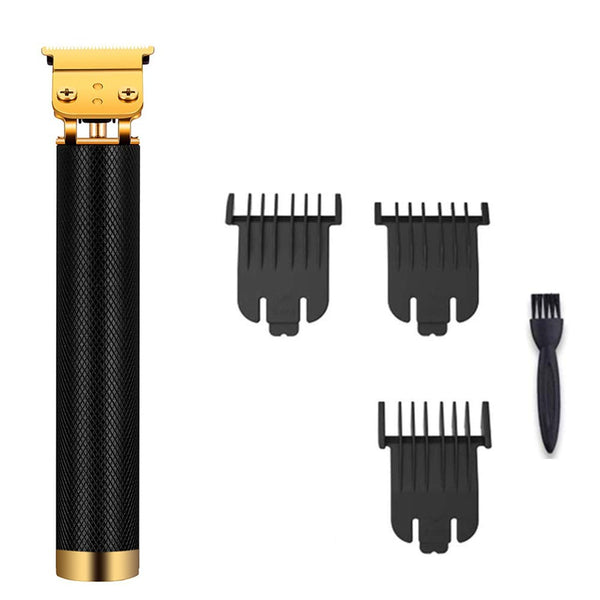 Kabelloser Bartschneider mit USB-Ladegerät und Zubehör prezzo