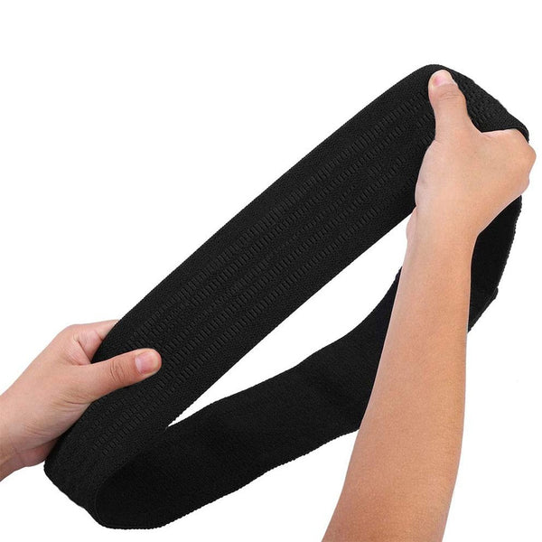 prezzo Widerstandsband für Bein- und Gesäßtraining aus schwarzem Nylon