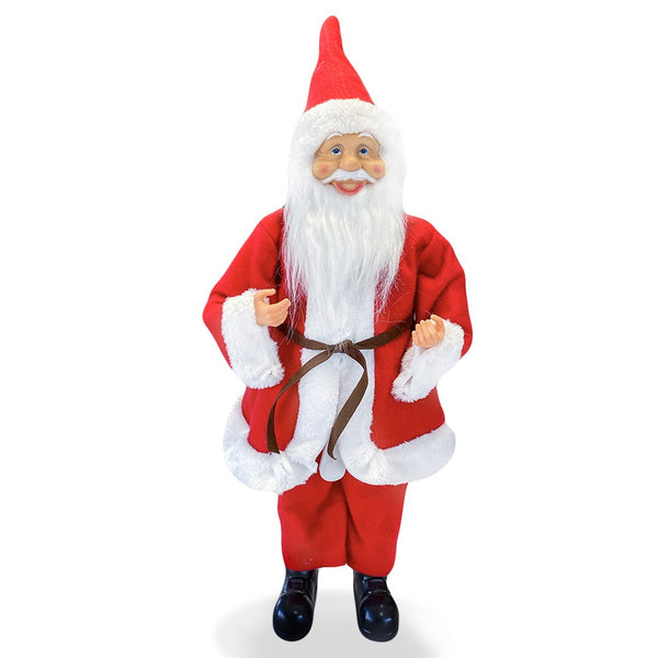 acquista Weihnachtsmann-Puppe H50 cm mit roten Mini-Glühwürmchen