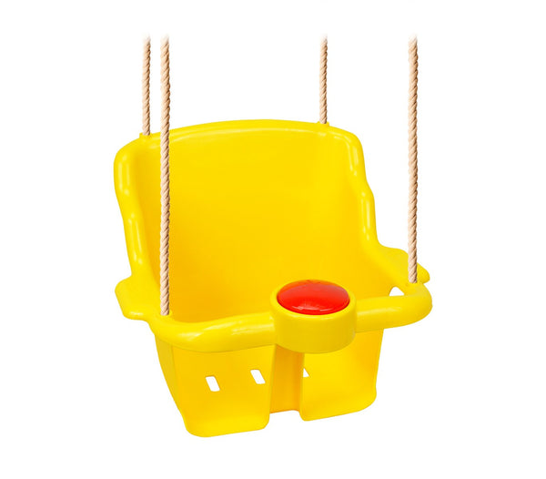 online Sitz für Schaukel 36x24x47 cm mit Schutz und gelbem Blasebalghorn