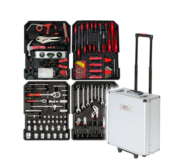 Werkzeugkoffer-Trolley-Kit 187-teiliger Werkzeugkasten prezzo
