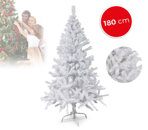 Künstlicher Weihnachtsbaum 536 Spikes 180 cm Weiß acquista