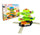 Mehrstöckige Kinderspielzeuggarage mit Autolift und Hubschraubern