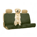 Telo copri sedile auto per cani impermeabile protezione coprisedile Verde-1