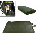 Telo copri sedile auto per cani impermeabile protezione coprisedile Verde-2