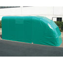 Box Modulare Copertura a 1 Chiocciola in PVC per Auto - 410x250xh200 cm/Verde Maddi-5
