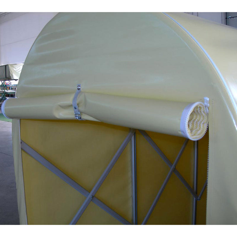 Motobox a Tunnel Copertura Box in PVC per Moto Scooter - 270x120xh155 cm/Verde Maddi-9