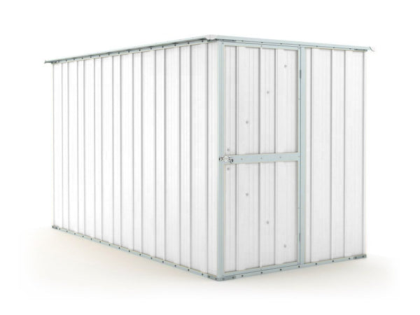 Gartenbox Haus aus Stahlblech Werkzeughalter 175x307x182 cm Enaudi Weiß online